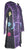 Nepal Knit Cotton Embroidered Bohemian Long Insulated Jacket Coat - Agan Traders, Purple