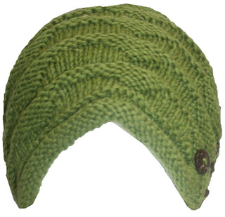 1414 Lamb's Wool Fashion Knit Fleece Hat  - Agan Traders, Hat Lime