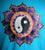 Ying Yang Embroidered Stretchy Yoga Tee - Agan Traders, Turquoise