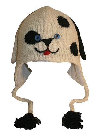 Agan Traders Wool Animal Knit Fleece Lined Flap trapper Hat Child Kids Size - Agan Traders, Crazy Dog