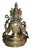 Agan Traders Bronze Saraswati Goddess of Wisdom Statue Fair Trade Nepal (8.5 inches; 3.5 lb) - Agan Traders