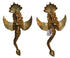 Agan Traders Bronze Fairy Candle Holder 2pc Set [13.0 inches Tall]