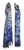 Cotton Tie Dye Scarf Wrap Throw:24X68 inches Purple/White - Agan Traders