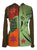 312 RJ Hand Crafted Razor Star Funky Cotton Bohemian Jacket - Agan Traders