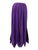 714 Skt Bohemian Gypsy Asymmetrical Hem Rayon Netted Skirt - Agan Traders, Purple