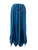 714 Skt Bohemian Gypsy Asymmetrical Hem Rayon Netted Skirt - Agan Traders, Blue