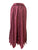 714 Skt Bohemian Gypsy Asymmetrical Hem Rayon Netted Skirt - Agan Traders, Plum