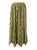 714 Skt Bohemian Gypsy Asymmetrical Hem Rayon Netted Skirt - Agan Traders, Sea Green C