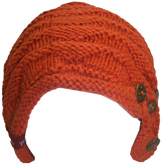 1414 Lamb's Wool Fashion Knit Fleece Hat  - Agan Traders, Hat Rust