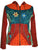 Colorful Peace Sun Star Patch Bohemian Hoodie Jacket - Agan Traders