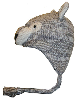 2-Ply Wool Adult Animal Hat - Agan Traders, Koala