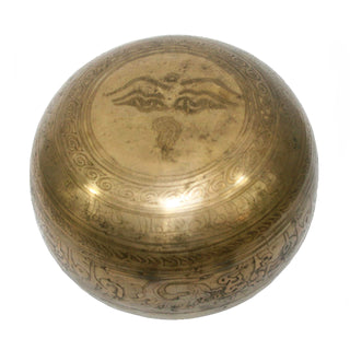 Himalayan Antique Hand Pounded Tibetan Art Healing Chakra Singing Bowl Nepal - Agan Traders, 425 SB Sacral Chakra