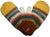 Knit Beanie Earflap Kakicha Hat - Agan Traders, Mitten Yellow