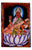 Assorted Hindu Goddess Batik Tapestry Wall Hanging - Agan Traders, Saraswati 30 - 24 X 36
