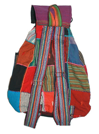 Agan Traders Bohemian Cotton Patchwork Gypsy Rucksack Backpack - Agan Traders, Style 10