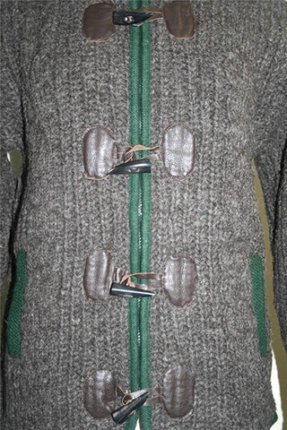 Women's BADA Lamb's Wool Lined Hoodie Sweater Cardigan Jacket Petite Size - Agan Traders, Brown