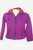 813 WJ Wool Fleece Hoodie Jacket Sweater Petite Size ~ Purple