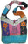 JSA 02 Owl Patch Cotton Boho Cross Shoulder Bag Purse - Agan Traders, Multi 3
