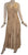 Gothic Summer Spaghetti Strap Embroidered Sleeveless Dress - Agan Traders, Camel
