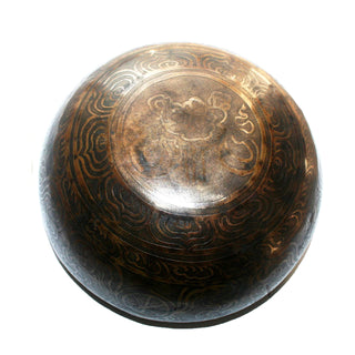 Himalayan Antique Hand Pounded Tibetan Art Healing Chakra Singing Bowl Nepal - Agan Traders, 408 SB Sacral Chakra