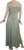 Gothic Summer Spaghetti Strap Embroidered Sleeveless Dress - Agan Traders, Sea Green