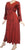 Renaissance Gothic Velvet Corset Embroidered Dress Gown - Agan Traders, Burgundy