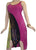 R 08 Agan Traders Bohemian Knit Cotton Assymetrical Hem Spaghetti Strap Sun Dress - Agan Traders, Pink