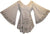 Medieval Butterfly Bell Sleeve Flare Blouse - Agan Traders, Beige