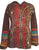 RJ 51 Agan Traders Bohemian Nepal Hoodie Gypsy Knit Cotton Patch Rib Jacket - Agan Traders, Brown Red