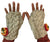 Knitted Hand Warmer Fingerless Mitten - Agan Traders, Beige 330