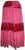 Gypsy Renaissance Vintage Rayon Velvet Broom Skirt - Agan Traders, Burgundy