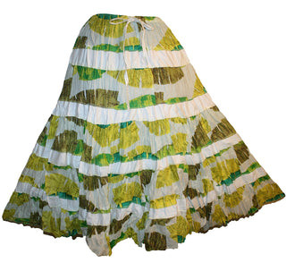 Tiered Cotton Gypsy Renaissance Vintage Short Skirt - Agan Traders