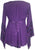 Gypsy Medieval Stylish Bohemian Sexy Flare Corset Tunic - Agan Traders, Purple