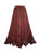 711 SK Agan Traders Gypsy Medieval Renaissance Skirt - Agan Traders, Burgundy