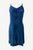 18 6020 DR Bohemian Medieval Spaghetti Strap V-Neckline Embroidered Mid Calf Dress