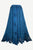 711 SK Agan Traders Gypsy Medieval Renaissance Skirt - Agan Traders, Blue