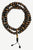 10 mm Yak Bone 108 beads Prayer Healing Meditation Mala Necklace - Agan Traders, Brown