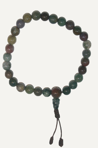 8mm Original Tibetan Buddhist Beads Prayer Meditation Bracelet - Agan Traders, Agate