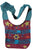 P- 21 Patchwork Rope Cotton Knitted Tie Dye Shoulder Bohemian Bag Purse - Agan Traders, Turquoise Burgundy 