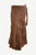 15 WS Women's Rayon Boho Chic Broom Mopping Ruffle Tier Wrap Skirt Maxi - Agan Traders; Choco