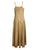 600 DR Rayon Womens Embroidered Long Spaghetti Strap Sexy Summer Sun dress - Agan Traders, Camel