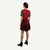 Peasant Bohemian Boho Net Corset Short Dress - Agan Traders, Black Red