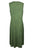 1151 DR Women’s Boho Summer Sleeveless Embroidered Button Down Sun Dress Gown - Agan Traders, Green