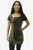 241 TDR Soft Knit Net Printed Cotton Junior Missy Tunic Top Short Dress