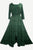 18 6022 DR Vintage Medieval Crepe High-Low Tier Lace Square Neckline Dress Gown