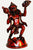 Resin Lord Hanuman Monkey Goddess Devotee Statue Fair Trade