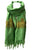 100% Wool Embroidered Soft Floral Cashmere Pashmina High-Quality Shawl - Agan Traders, Green