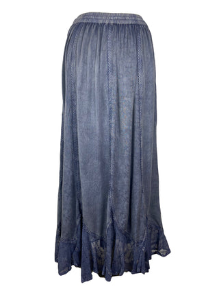 711 SK Agan Traders Gypsy Medieval Renaissance Skirt - Agan Traders, Lilac