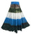 61 SKT Soft Cotton Convertible Lined Tie Dye Gypsy Skirt Dress  - Agan Traders, Olive Blue