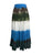 61 SKT Soft Cotton Convertible Lined Tie Dye Gypsy Skirt Dress  - Agan Traders, Olive Blue